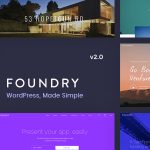 دانلود قالب وردپرس Foundry - پوسته چند منظوره و چند موضوعی وردپرس | پوسته Foundry
