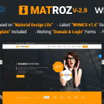 دانلود قالب ووکامرس Mega Store – پوسته فروشگاه واکنش گرا و راست چین وردپرس دانلود قالب سایت MatRoz – قالب HTML هاستینگ و WHMCS