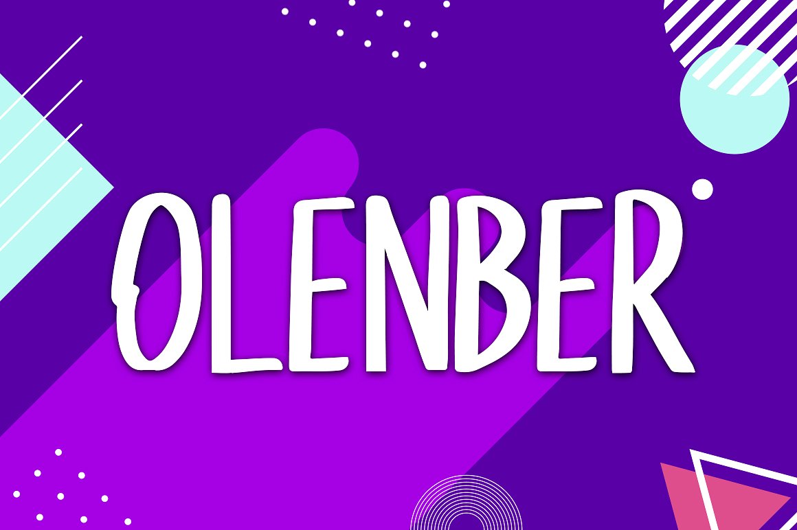 دانلود رایگان فونت Olenber Font | دانلود فونت Olenber Font