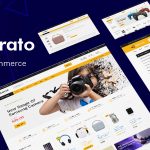 دانلود قالب ووکامرس Sinrato - پوسته فروشگاه لوازم الکترونیکی وردپرس | پوسته Sinrato