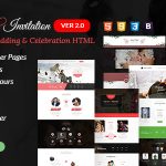 دانلود قالب سایت GREENSSD – قالب HTML هاستینگ و WHMCS دانلود قالب سایت Wedding Invitation - قالب HTML مجالس عروسی و مهمانی