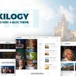 دانلود قالب وردپرس Wikilogy - پوسته ویکی و وبلاگ وردپرس | پوسته Wikilogy
