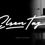 دانلود رایگان فونت Astenia - Astenia | Signature Font