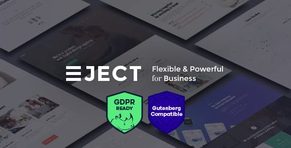 دانلود قالب وردپرس Eject - پوسته شرکت های خلاقانه و طراحی وردپرس | دانلود قالب وردپرس فارسی Eject