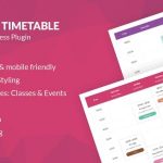 دانلود افزونه وردپرس Noo Timetable - افزونه تقویم و مدیریت رویدادهای وردپرس