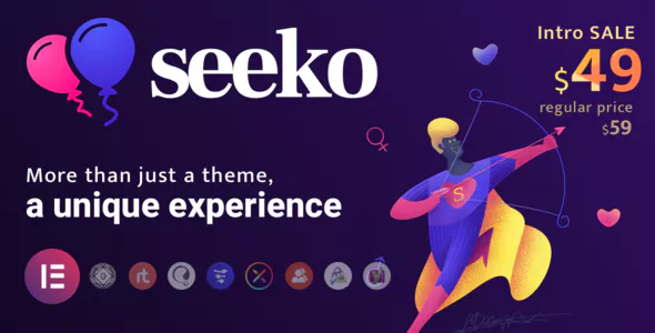 دانلود قالب وردپرس Seeko - پوسته واکنش گرا و حرفه‌ای بادی پرس