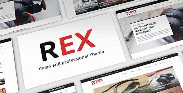 دانلود قالب وردپرس The REX - پوسته وبلاگ و مجله آنلاین وردپرس