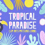 دانلود مجموعه وکتورهای Tropical Paradise Set