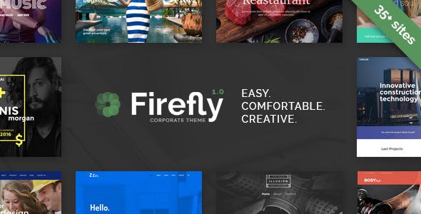 دانلود قالب وردپرس Firefly - پوسته کسب و کار و شرکتی وردپرس