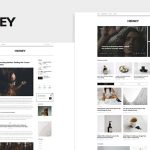 دانلود قالب وبلاگ مدرن Heeney - قالب HTML حرفه ای وبلاگ