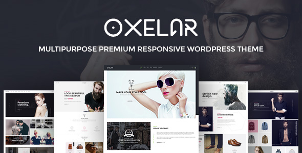 دانلود قالب وردپرس Oxelar - پوسته فروشگاهی مدرن و واکنش گرا ووکامرس