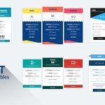 دانلود جداول قیمت بوت استرپ آماده و حرفه ای PLAN IT