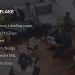 دانلود قالب شرکتی SNOWFLAKE - قالب HTML شرکتی حرفه ای و واکنش گرا