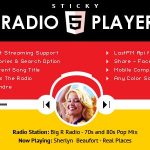 دانلود جداول قیمت بوت استرپ آماده و حرفه ای PLAN IT پلیر رادیو Sticky Radio Player HTML5 - پشتیبانی از Shoutcast و Icecast