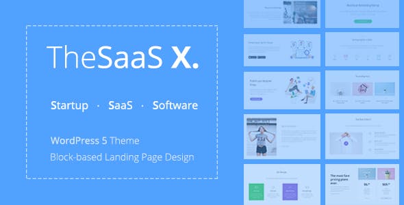 دانلود قالب وردپرس TheSaaS X - پوسته وردپرس ویژه استارت آپ ها