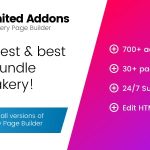 دانلود افزونه وردپرس Unlimited Addons - افزودنی صفحه ساز WPBakery