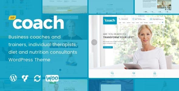 دانلود قالب وردپرس WP Coach - پوسته تجاری مربی خصوصی وردپرس