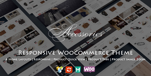 دانلود قالب وردپرس WooAccessories - پوسته فروشگاهی مدرن ووکامرس