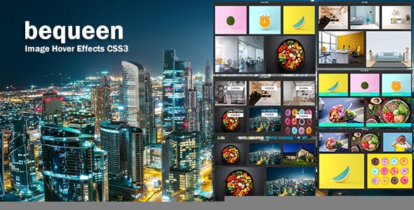 مجموعه افکت های CSS3 حرفه ای bequeen