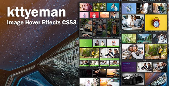 مجموعه افکت های CSS3 جدید kttyeman - افکت Hover حرفه ای تصاویر