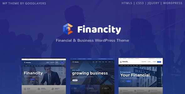 دانلود قالب وردپرس Financity - پوسته کاری حرفه ای و واکنش گرا وردپرس