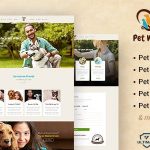 دانلود قالب وردپرس Pet World - پوسته دامپزشکی و مراقبت از حیوانات وردپرس
