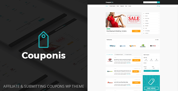 دانلود قالب وردپرس Couponis - پوسته ارائه تخفیفات راست چین وردپرس
