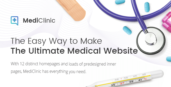 دانلود قالب وردپرس MediClinic - پوسته مراکز درمانی و پزشکی وردپرس