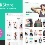 دانلود قالب وردپرس YourStore - پوسته فروشگاهی راستچین و واکنش گرا ووکامرس