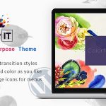 دانلود قالب وردپرس Color Folio - پوسته نمونه کار خلاقانه وردپرس