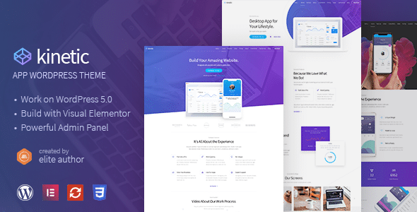 دانلود قالب وردپرس Kinetic - پوسته دیجیتال مارکتینگ راست چین وردپرس