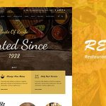 دانلود قالب سایت Recibo - قالب HTML رستوران و فست فود