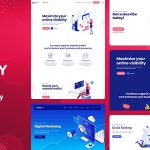 دانلود قالب وردپرس Seocify - پوسته مارکتینگ دیجیتال و سئو وردپرس