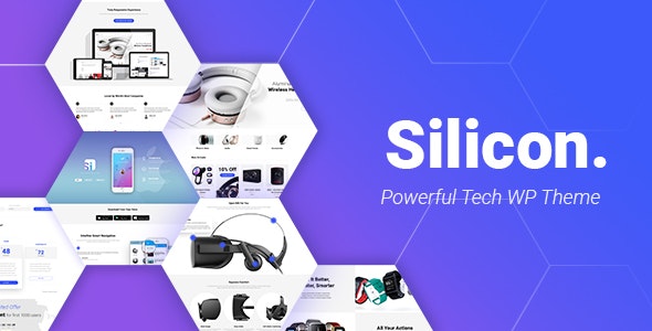 دانلود قالب وردپرس Silicon - پوسته تکنولوژی و استارت آپی وردپرس