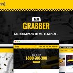 دانلود قالب سایت Taxi Grabber - قالب HTML تاکسی اینترنتی حرفه ای