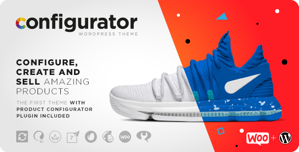 دانلود قالب وردپرس WP Configurator - پوسته مدرن و متفاوت ووکامرس