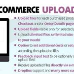 دانلود افزونه ووکامرس WooCommerce Upload Files