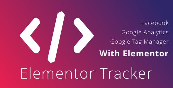 دانلود افزونه وردپرس WordPress Elementor Tracker - تجزیه و تحلیل توسط المنتور
