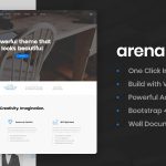 دانلود قالب وردپرس Arena - پوسته شرکتی راست چین و حرفه ای وردپرس