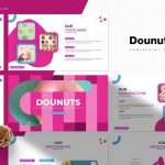 دانلود قالب پاورپوینت Dounuts - به همراه 150 اسلاید آماده و حرفه ای