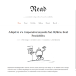 دانلود قالب وردپرس Read WP - پوسته وبلاگ حرفه ای وردپرس