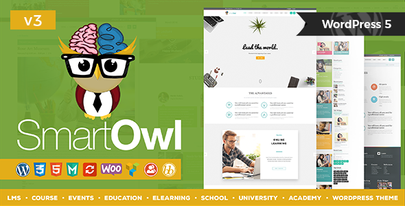 دانلود قالب وردپرس SmartOWL - پوسته راست چین و آموزشی وردپرس