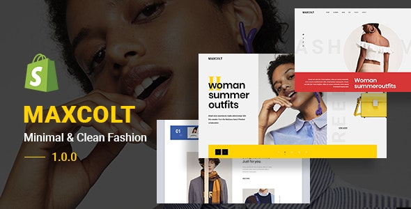 دانلود قالب شاپیفای MAXCOLT - قالب مدرن و واکنش گرا Shopify