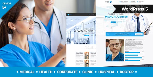 دانلود قالب وردپرس MedPlus - پوسته پزشکی و سلامت وردپرس