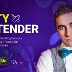 دانلود قالب میوز Party Bartender - قالب واکنش گرا و حرفه ای Adobe Muse
