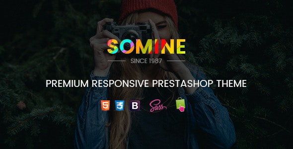 دانلود قالب پرستاشاپ SNS Somine - قالب فروشگاهی مدرن و حرفه ای