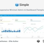 دانلود قالب مدیریت SimpleAdmin - قالب بوت استرپ مدیریت سایت