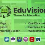 دانلود قالب وردپرس Eduvision - پوسته آزمون آنلاین و تحصیلات وردپرس