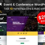 دانلود قالب وردپرس EvnTalk - پوسته کنفرانس و رویداد وردپرس