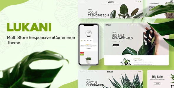 دانلود قالب وردپرس Lukani - پوسته فروشگاه گل فروشی آنلاین ووکامرس
